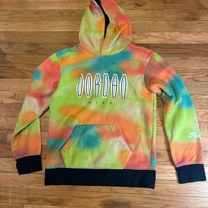 Nike Jordan Flight MVP Tie-dye Boys Large‎ 12-13 Yrs